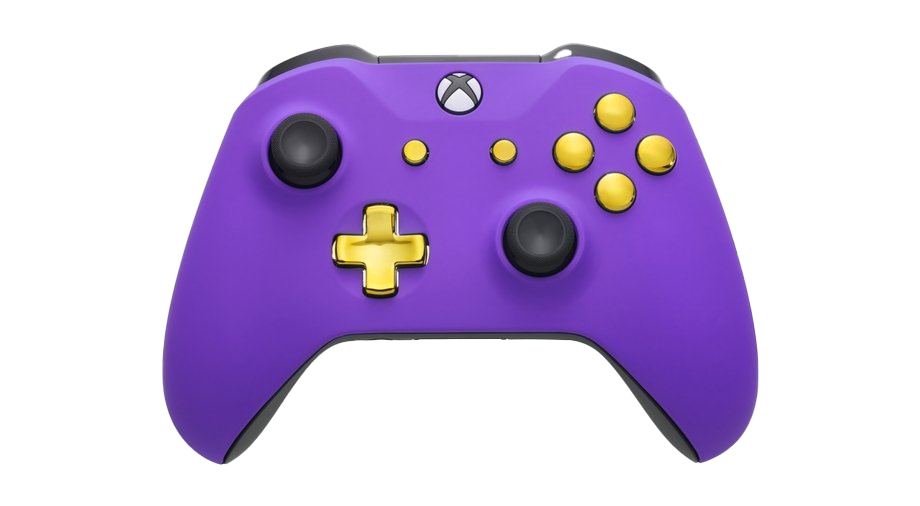 A Purple Xbox Remote Controller